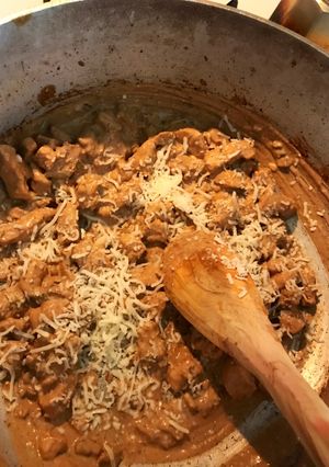 Una foto de Salsa para acompañar el pollo con Coca-Cola