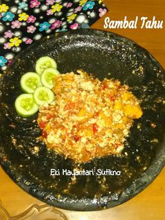 Foto resep Sambal Tahu ala Eki Maya (Sambal Tahu Penyet)