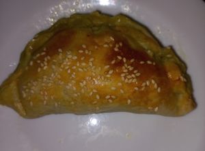 Una foto de Empanada de espinaca y queso