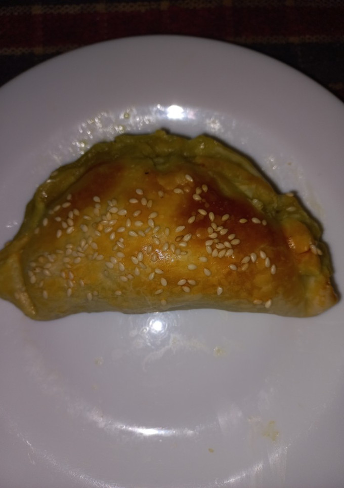 Una foto de Empanada de espinaca y queso