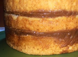 Una foto de Armado de tortaRelleno y prensado