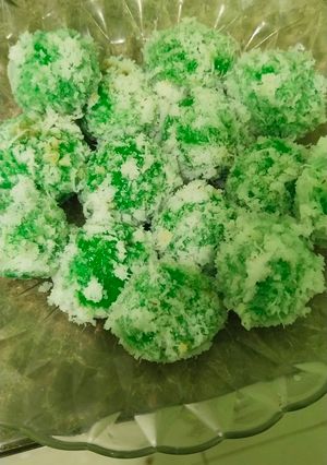 Foto resep Klepon Pandan 🔪