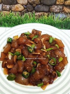 Foto resep 209. Oseng Kikil Cabe Ijo