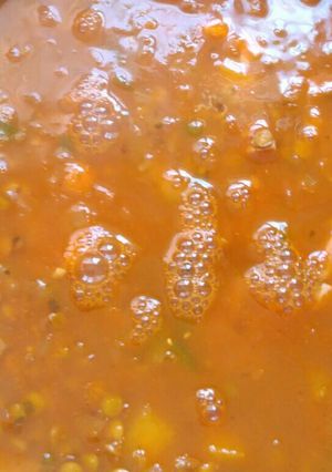 Una foto de Cazuela de lentejas deliciosa!!!