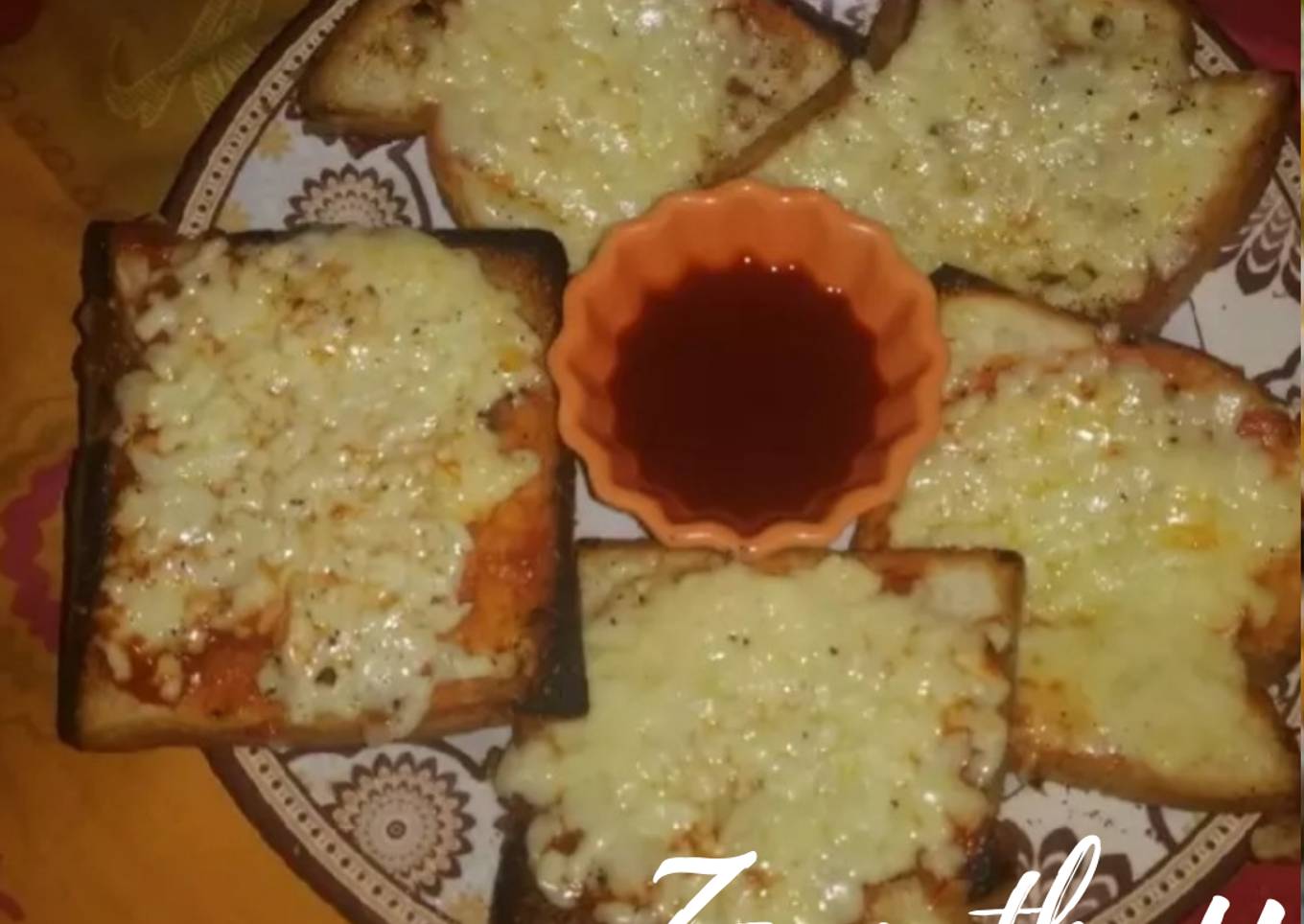 Tawa Cheesy Garlic Bread