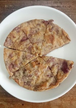 Hình của món Bánh Mì Chuối Nướng.