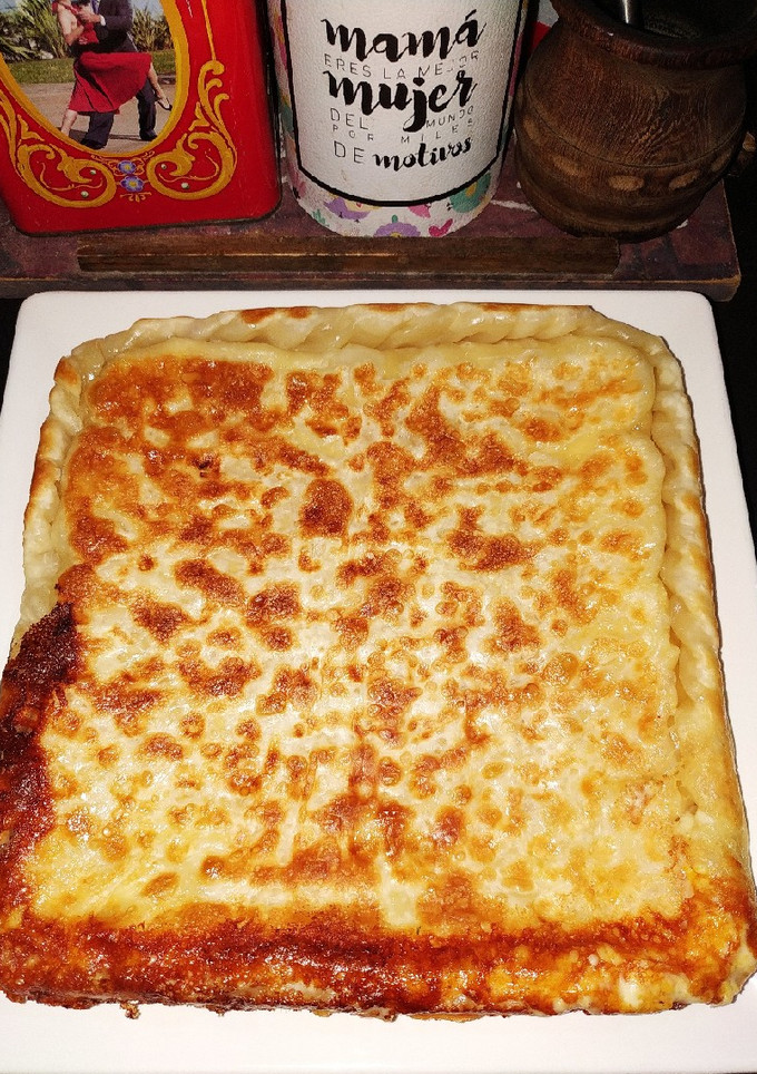 Una foto de Tarta de choclo y pollo en la flip