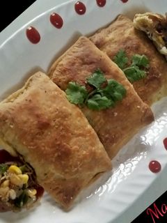 वेज पिज़्ज़ा पफ (veg Pizza Puff recipe in hindi) रेसिपी मुख्य फोटो