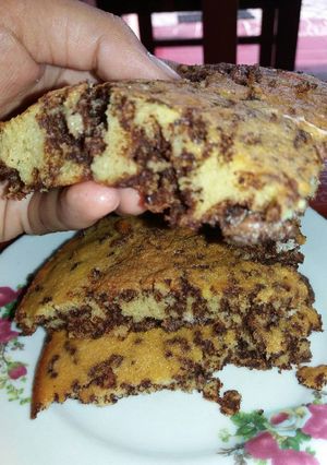 Foto resep Bolu Meses Tipis Nyoklat Serba 3 sdm 👌