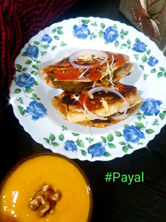 वॉलनट हरा भरा कबाब रोटी रैप (walnut hara bhara kabab roti wrap recipe in Hindi) रेसिपी मुख्य फोटो