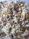 Ensaladilla de col, zanahoria y maíz dulce