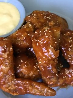 Foto resep Fire Chicken Wings ala Richeese dgn Saus Keju