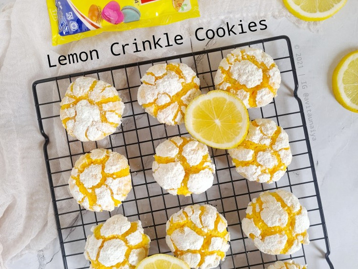 Resep Lemon Crinkle Cookies yang Menggugah Selera