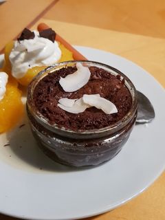 Une photo de Fondant au chocolat de folie