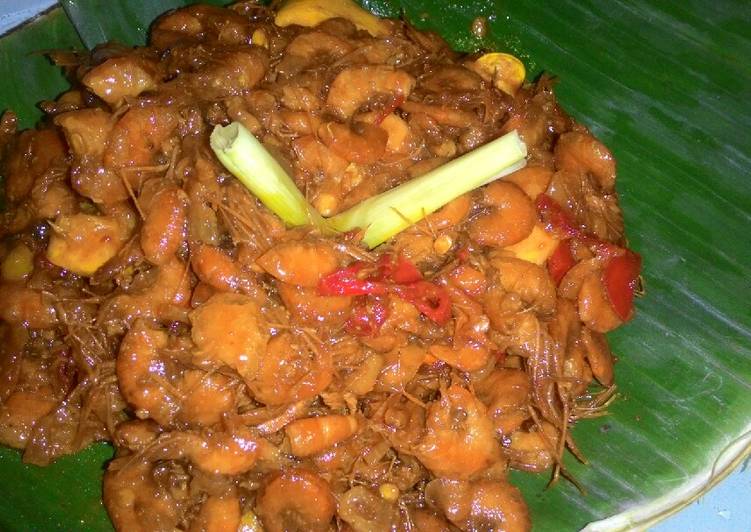 Cara Gampang Menyiapkan Resep udang asam manis pedas hot jeletot, Bisa Manjain Lidah