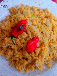Couscous jollof ainihin hoton girkin