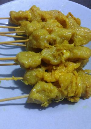 Foto resep Sate tahu cilok