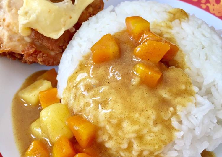 Bagaimana Menyiapkan Chicken Mozzarella with Japanese Curry yang Sempurna