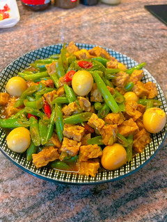 Foto resep Tumis buncis tempe telur puyuh