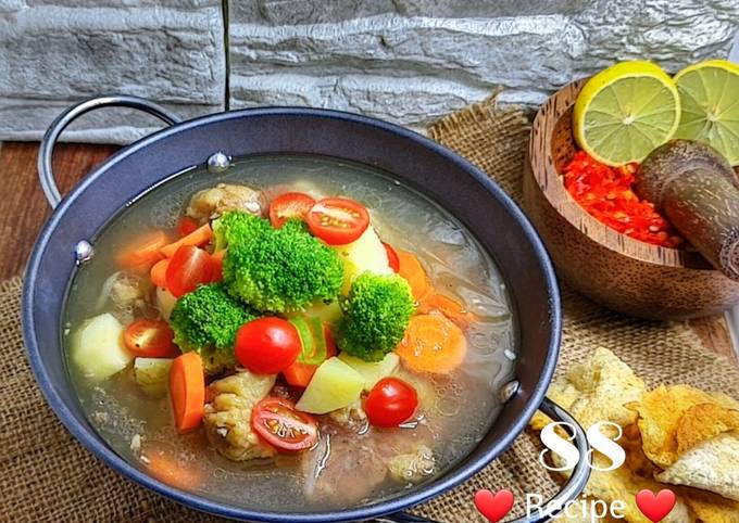 Resep SOP Buntut Sapi Anti Gagal