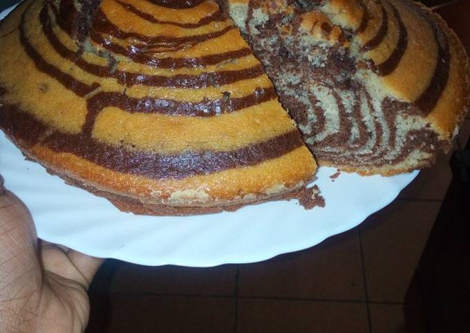 Recipe of Favorite Zebra cake