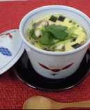 Microwave Chawanmushi (steamed egg hotchpotch)