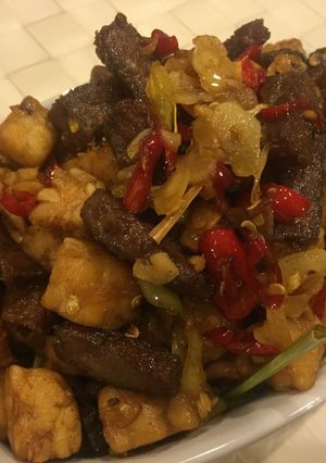 Foto resep Orek tempe daging