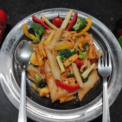 A picture of Red Indian Pasta.