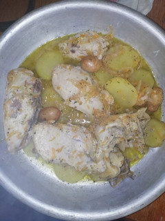 Una foto de Pollo al horno