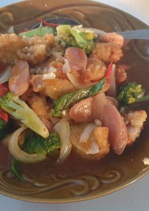 Foto resep Ayam Karage Saus Asam Manis