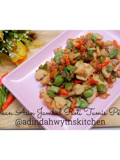 Foto resep 29. Ikan Asin Jambal Roti Tumis Pete Made by @adindahwytnskitchen (IG)🌻