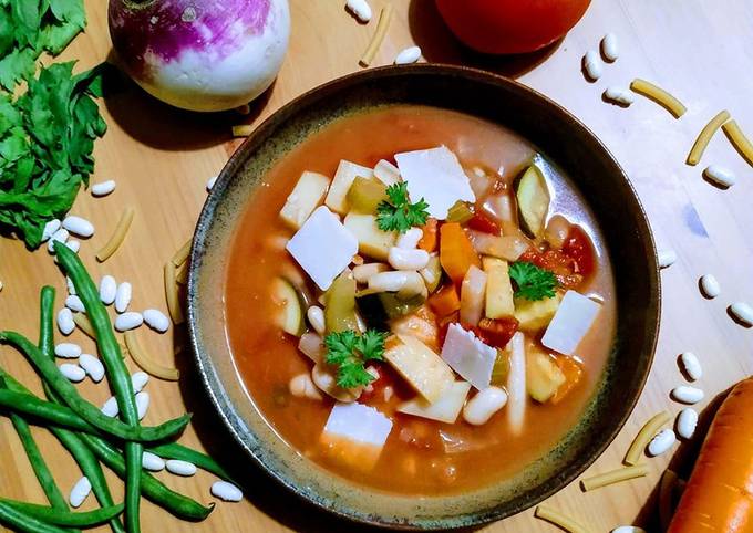 Recette Délicieuse Soupe minestrone