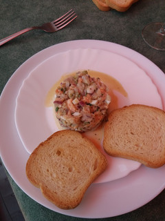 Una foto de Tartar de salmón y atún, al estilo Pepe Iglesias