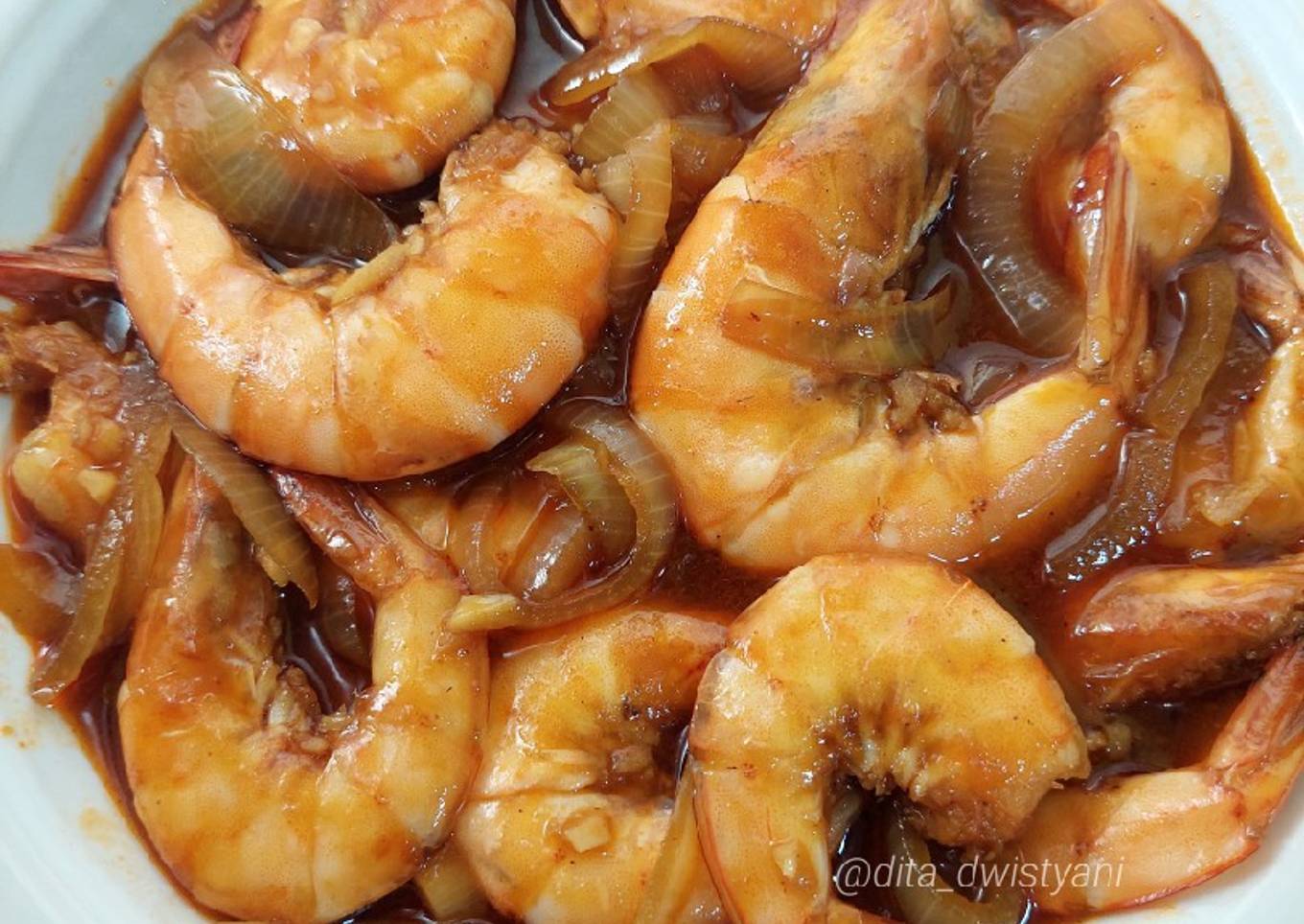 Udang saos mentega