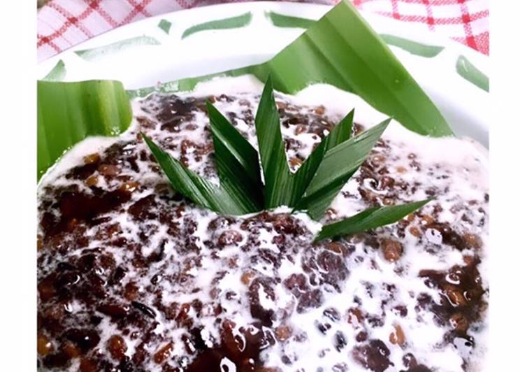 Bubur Ketan Hitam Mix Kacang Hijau