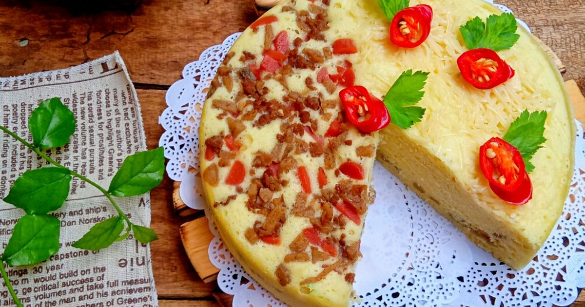 Resep 🌸 Meat Steam Cake / Kue Daging Sapi Kukus oleh Tati SoLina - Cookpad