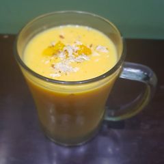 A picture of Mango lassi.