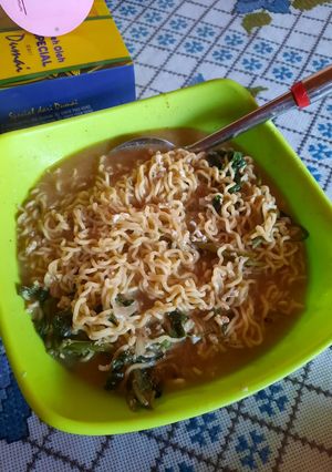 Foto resep Mie Rebus Kangkung