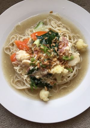 Foto resep Mie siram