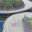 Simple violet green jelly