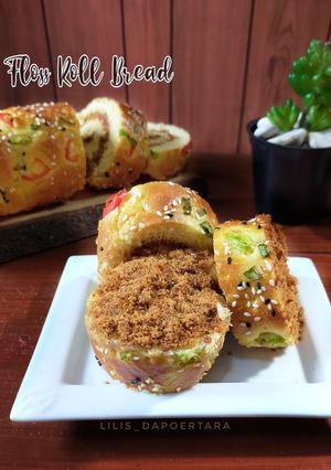Foto resep Floss Roll Bread