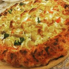 A picture of Deep Dish Mexican Pizza.