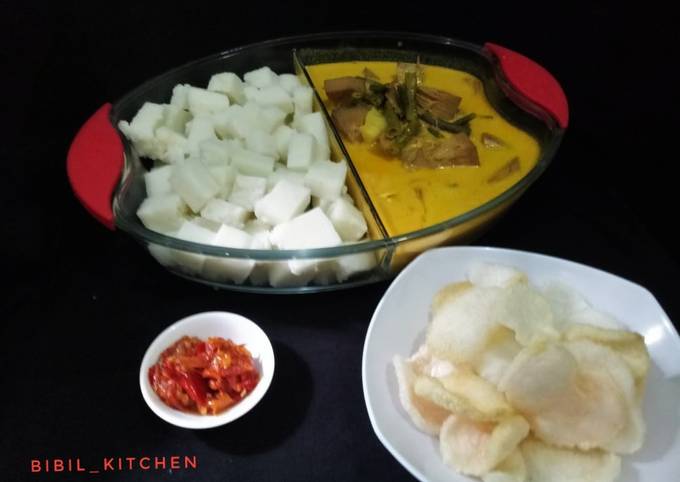 Resep Lontong sayur padang, Enak Banget