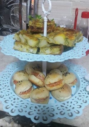 صورة لوصفة خبيزات محشية بالتونة
