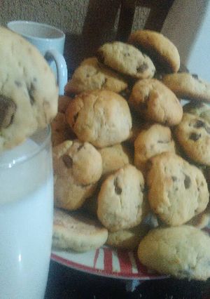 Una foto de Galletas de chips de chocolate