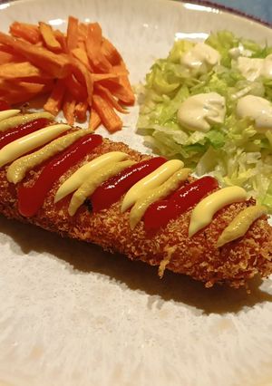 Corn dog recept fotója