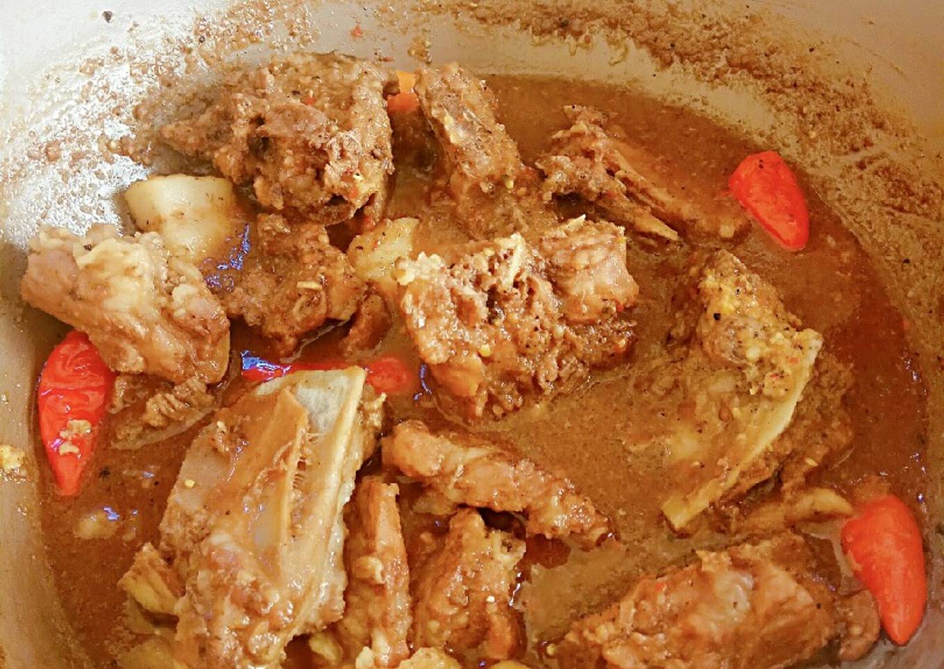 Iga babi kecap