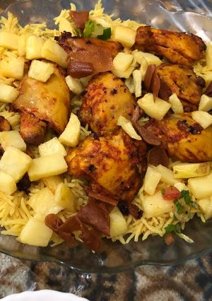 صورة لوصفة كبسة دجاج🍗