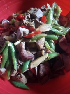 Foto resep Tumis buncis ati ampela