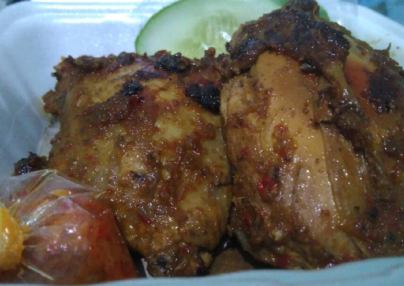 Ayam bakar bumbu rica